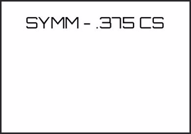 Picture for category SYMM - .375 CS
