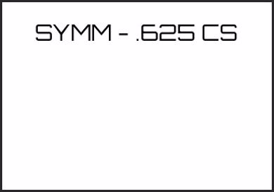 Picture for category SYMM - .625 CS