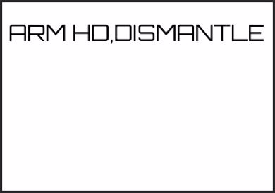 Picture for category ARM HD,DISMANTLE