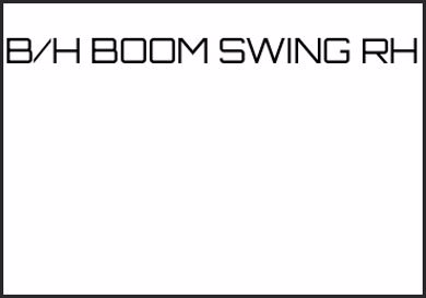 Picture for category B/H BOOM SWING RH