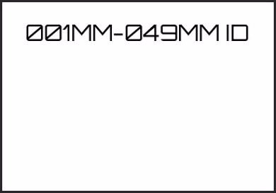 Picture for category 001MM-049MM ID