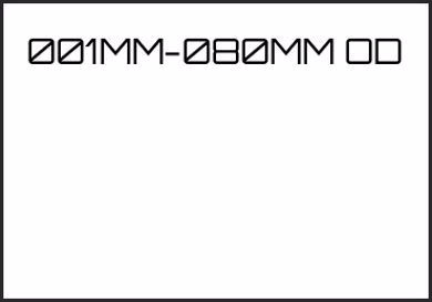 Picture for category 001MM-080MM OD