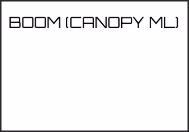 Picture for category BOOM (CANOPY ML)