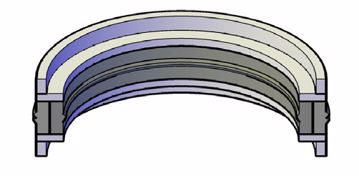 Picture of PISTON SEAL 5-PC METRIC