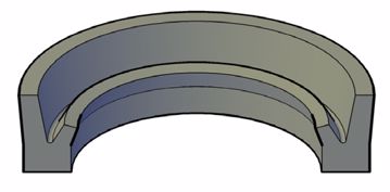 Picture of U-CUP ROD METRIC