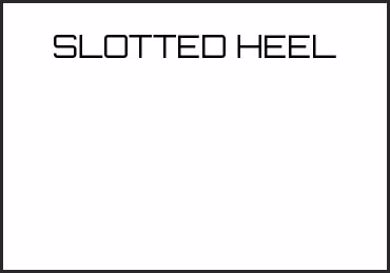 Picture for category SLOTTED HEEL